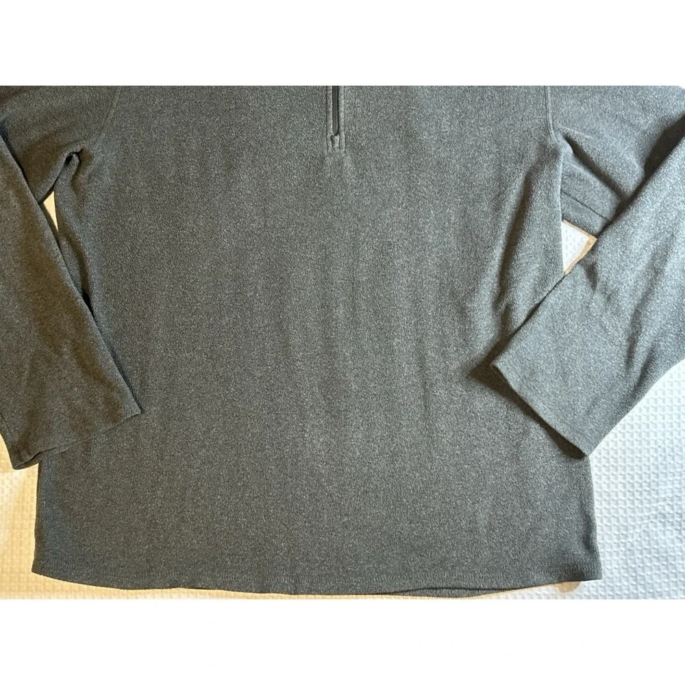The North Face Men's Large Lightweight Fleece Pullover 1/4 Zip Outdoors Hiking